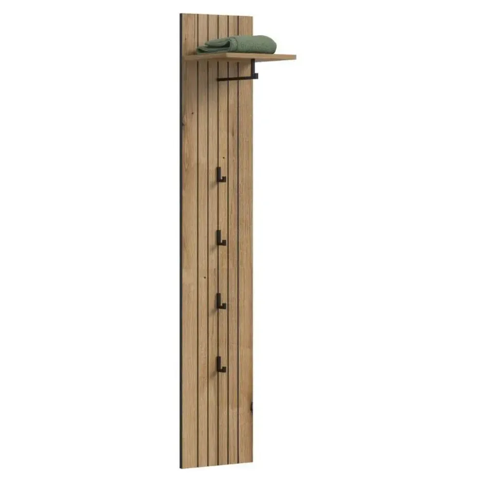 Hioshop Station kapstok 4 haken eik decor