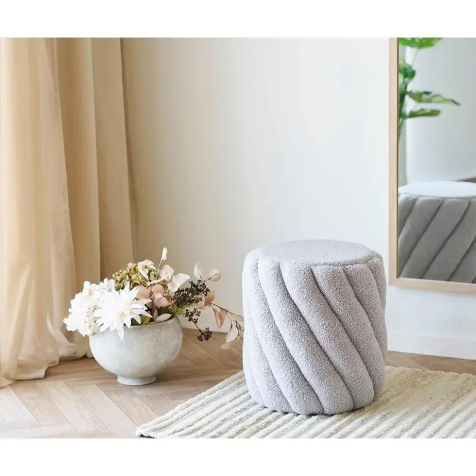Hioshop Svala bloempot Ø26cm grijs