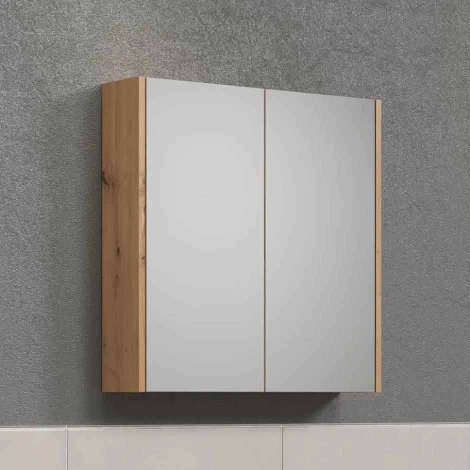 Hioshop Touch spiegelkast eik decor