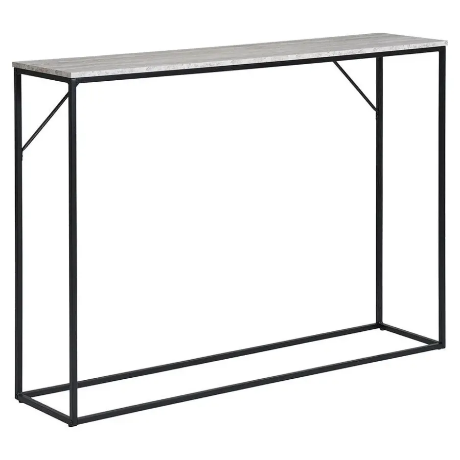 Hioshop Vita sidetable 1 plank travertin decor