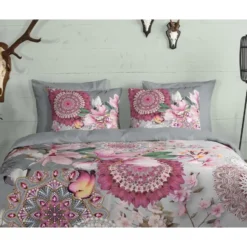 Hip Dekbedovertrek Flanel Mandala's-2-persoons (200 x 200/220 cm)