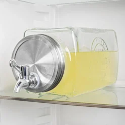 HI Water/Limonade dispenser tap - 3,8L - glas - 32 x 15 cm