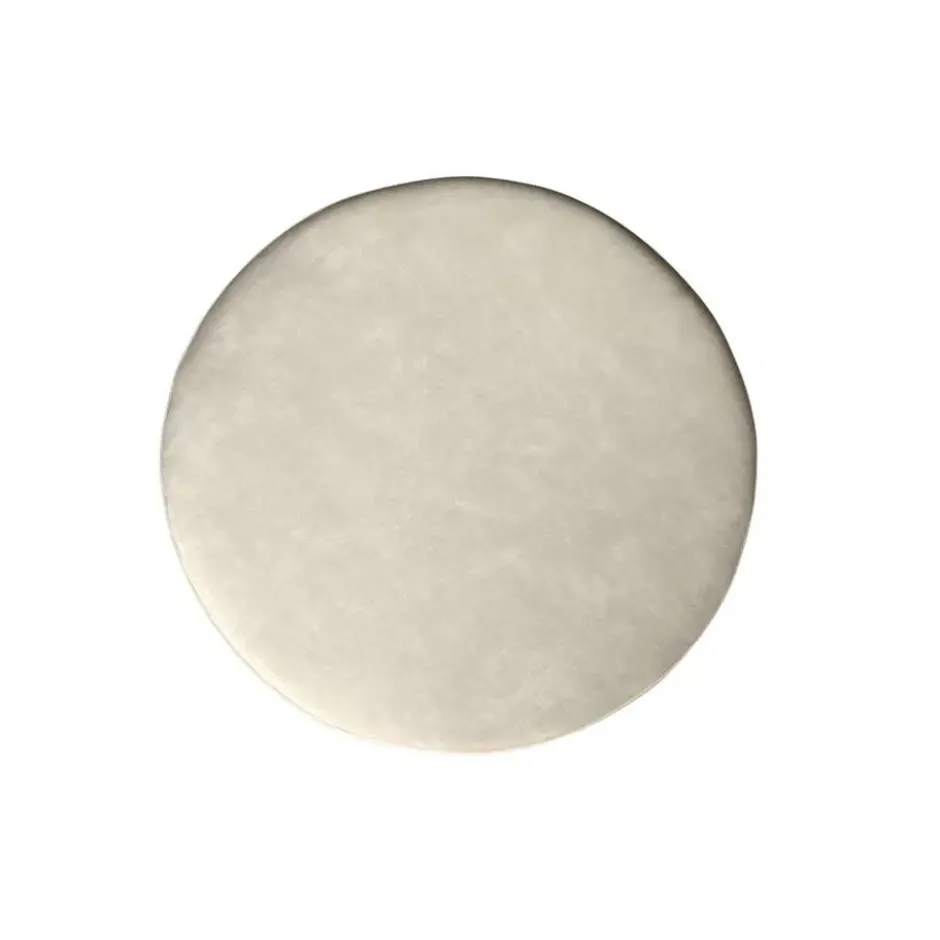 Hocker Rond Crème Stof - 80x80x39cm - Adore