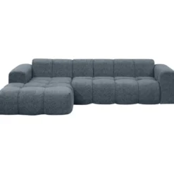 Hoekbank Beau links - Raven - donkerblauw