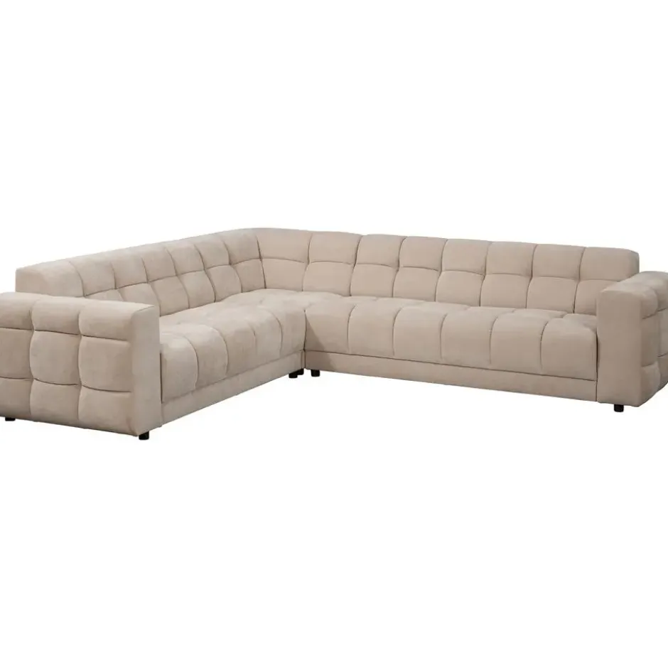Hoekbank Charlotte links - Maloy - beige