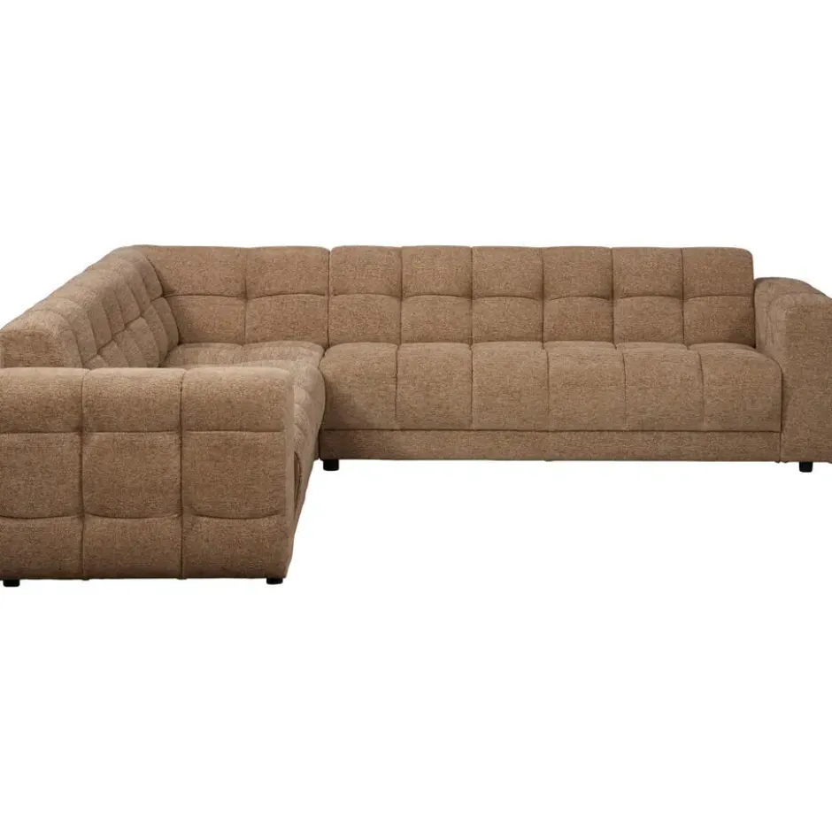 Hoekbank Charlotte links - Raven - taupe