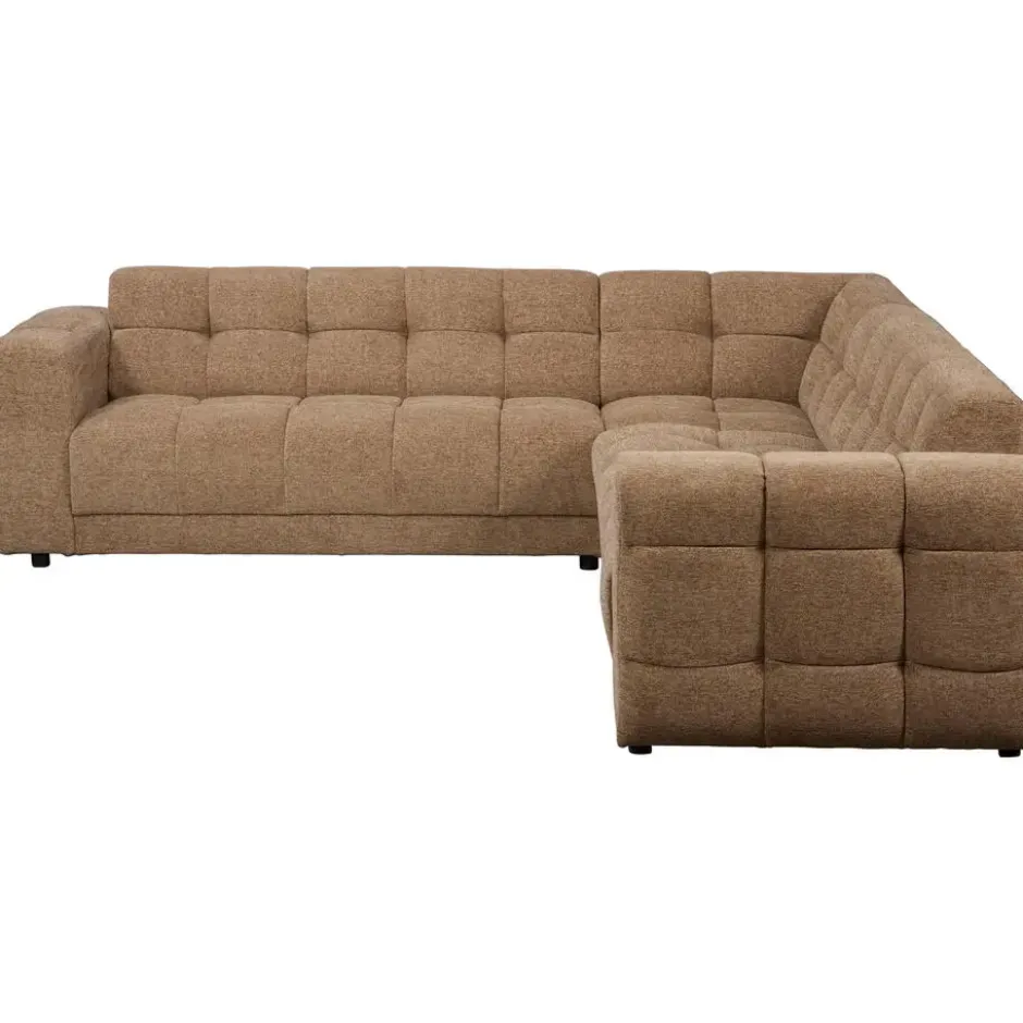 Hoekbank Charlotte links - Raven - taupe
