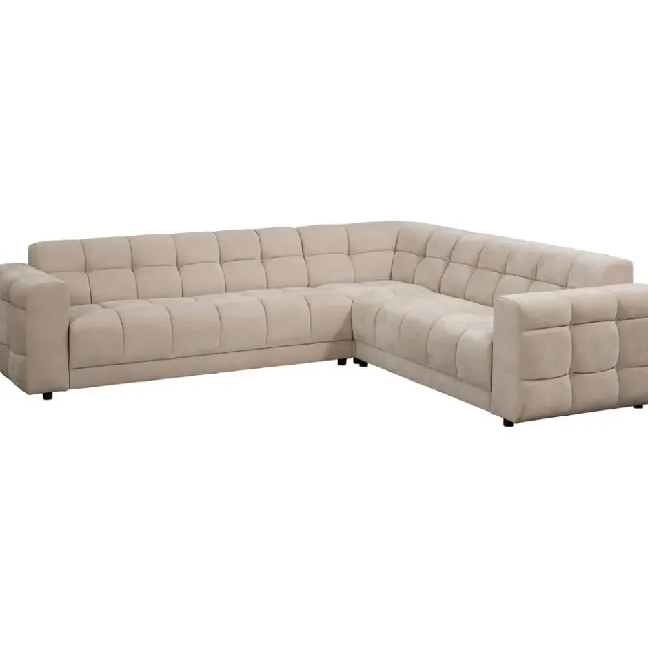 Hoekbank Charlotte rechts - Maloy - beige