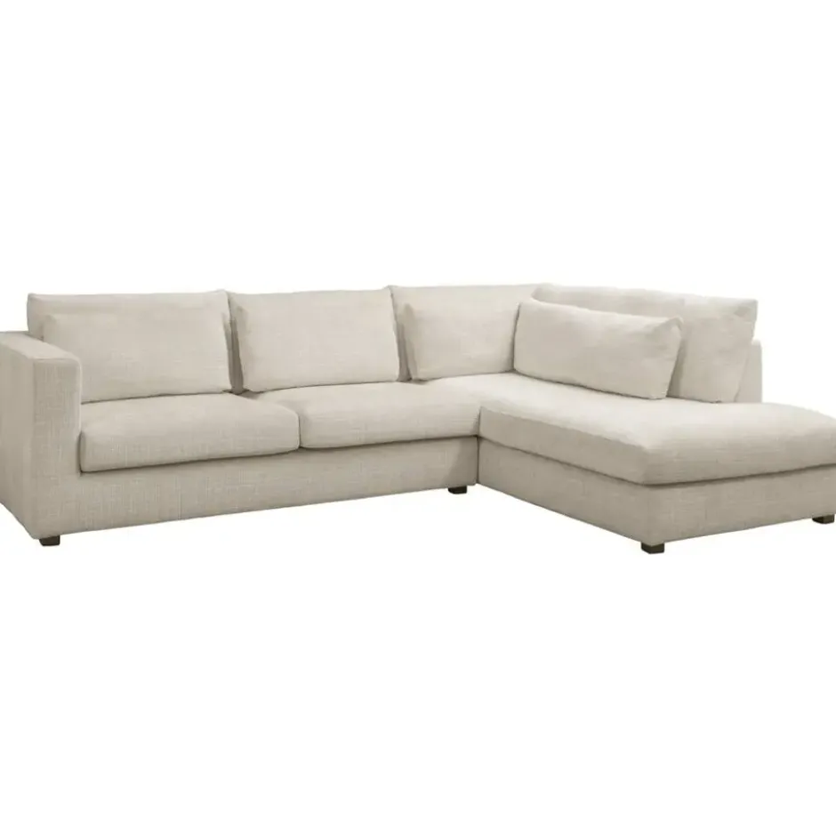 Hoekbank Chelsea rechts - Cyclamen - off-white