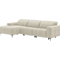 Hoekbank Maeve links - elektrisch verstelbaar - beige