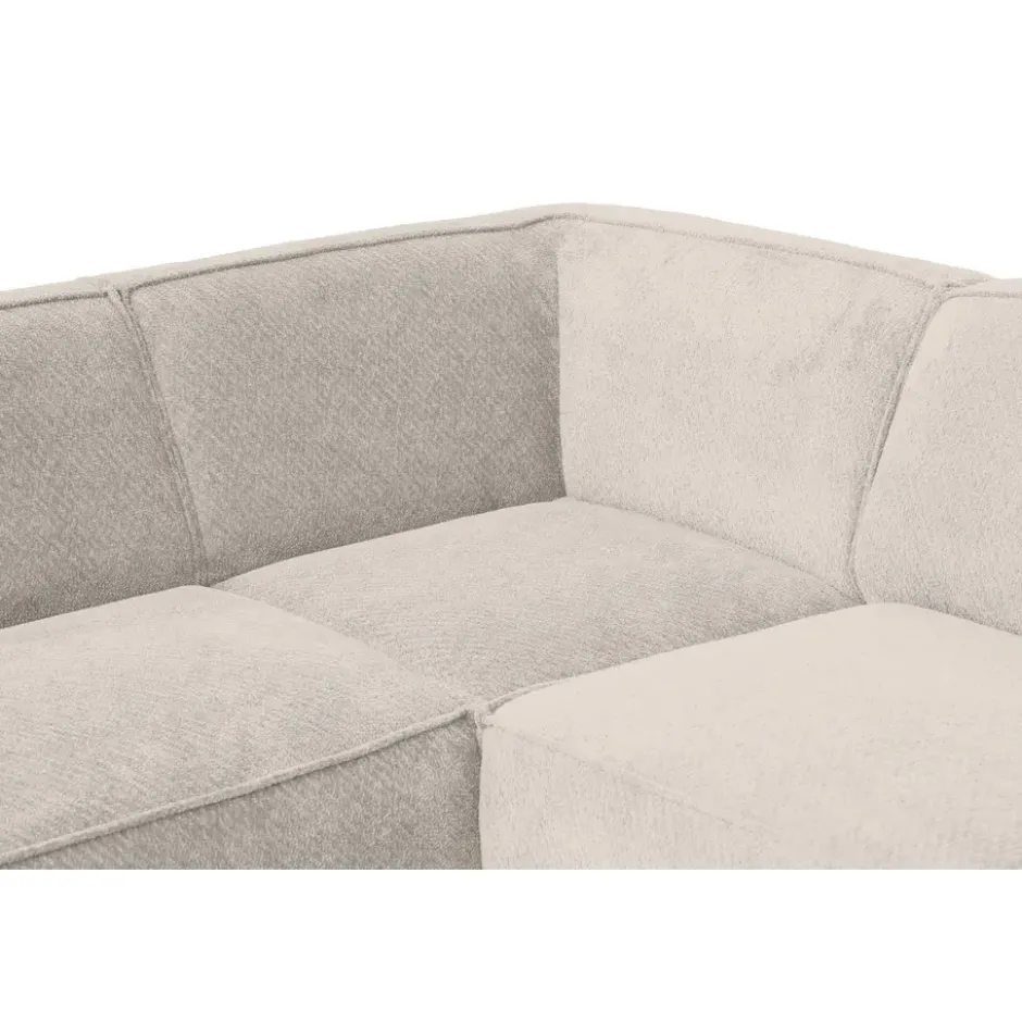 Hoekbank Romy links - stof Egon - beige
