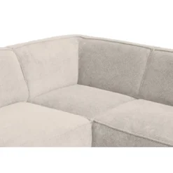 Hoekbank Romy rechts - stof Egon - beige
