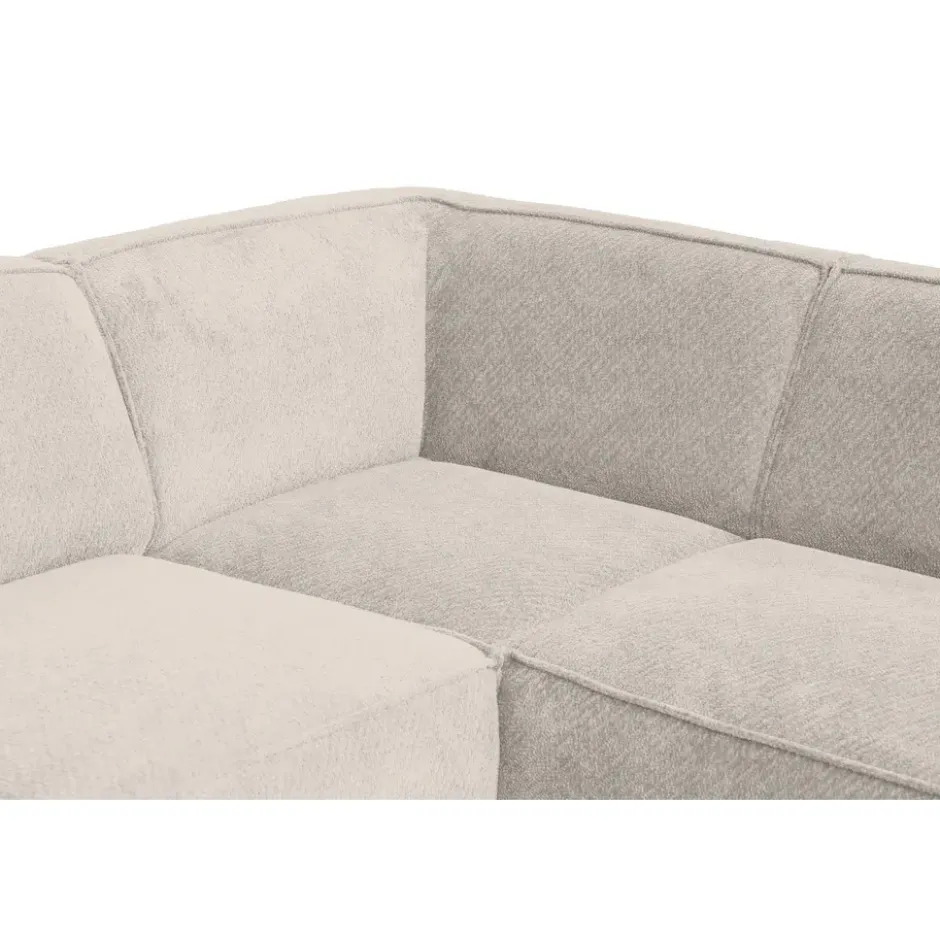Hoekbank Romy rechts - stof Egon - beige
