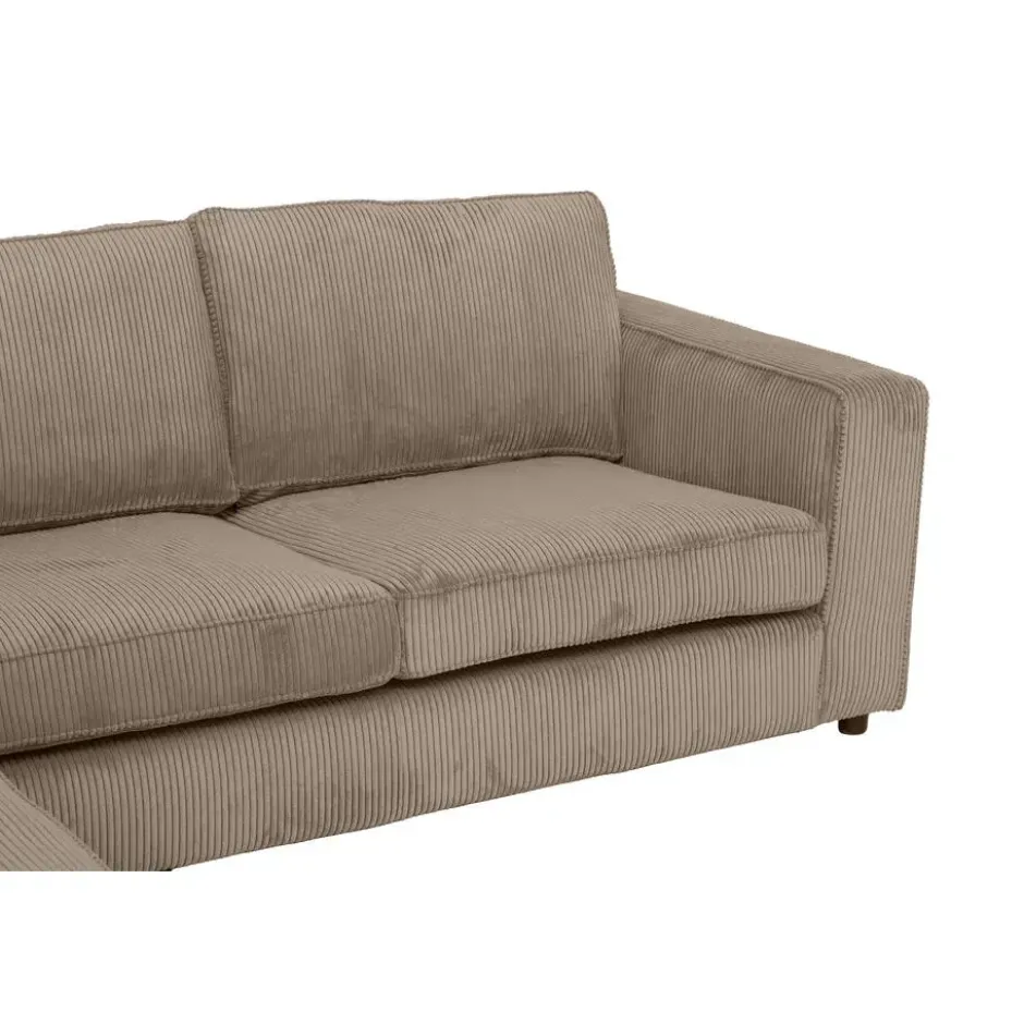 Hoekbank Stuttgart links - taupe