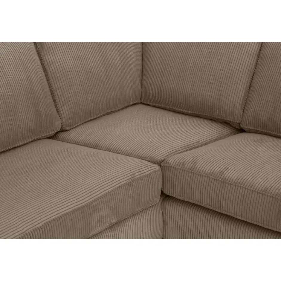 Hoekbank Stuttgart links - taupe