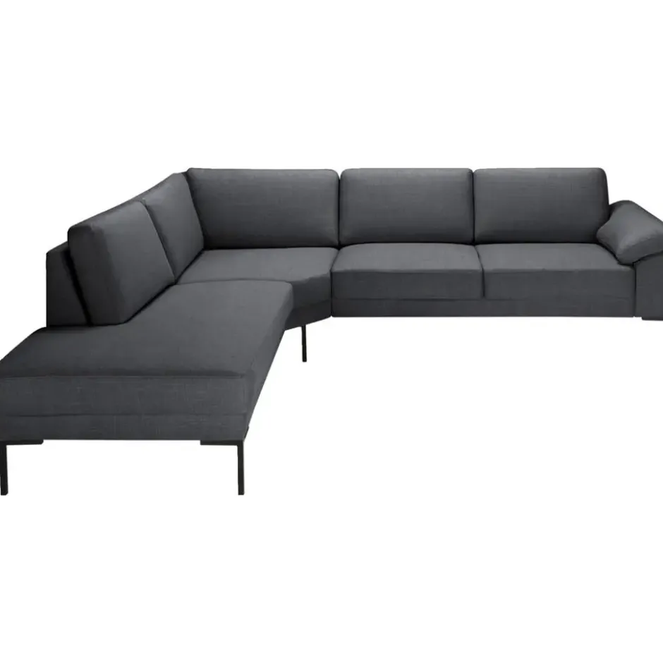 Hoekbank Tom links - Basel - antraciet