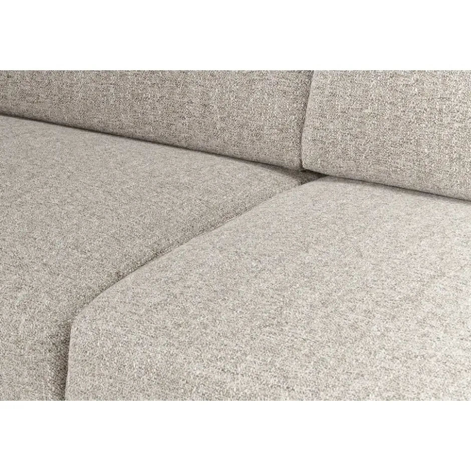 Hoekbank Tom links - Java - beige