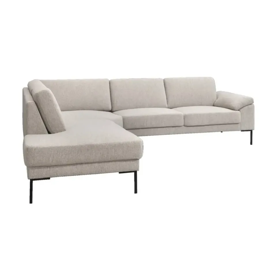 Hoekbank Tom links - Monza - beige