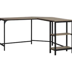 Hoekbureau Berlijn - eiken - 76x138x138cm