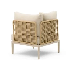 Hoek loungeset 5 personen Wicker/Aluminium/Aluminium/wicker Taupe Coco Ibiza