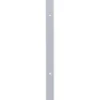 Hoekprofiel 24,5x10 mm - grijs - 100 cm