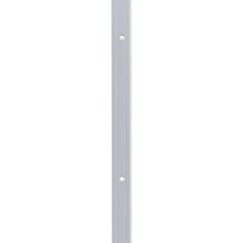 Hoekprofiel 24,5x10 mm - grijs - 100 cm