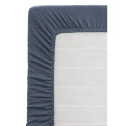 Hoeslaken Jersey - donker blauw - 160x200 cm