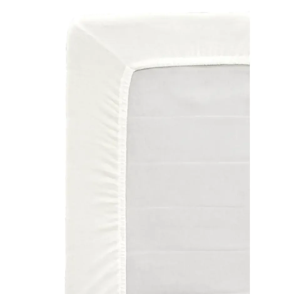 Hoeslaken Jersey - off white - 90x200 cm
