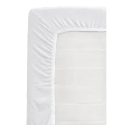 Hoeslaken Jersey - wit - 140x200 cm