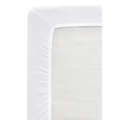Hoeslaken Jersey - wit - 90x200cm