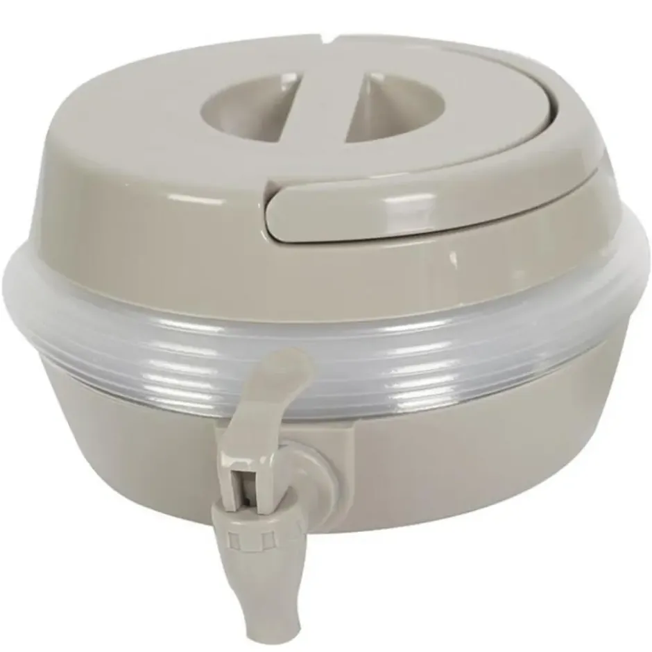 Home Deco Factory Drankdispenser met kraantje - 5.5L - beige