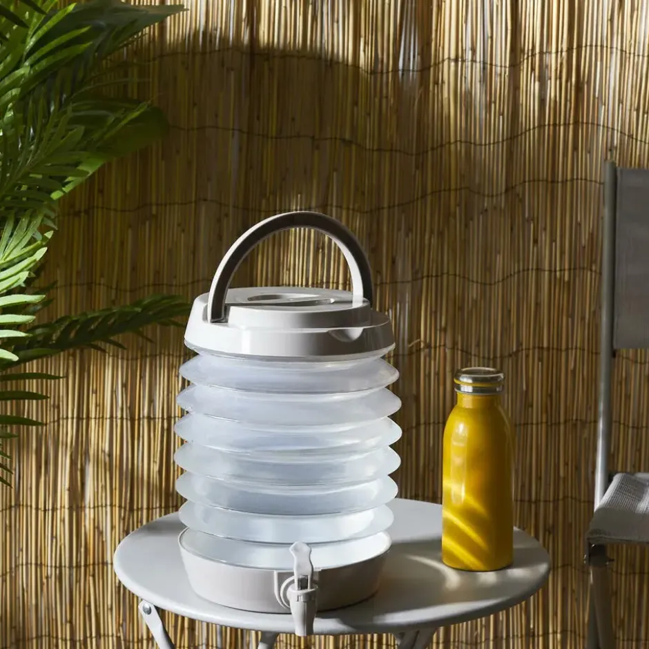 Home Deco Factory Drankdispenser met kraantje - 5.5L - beige