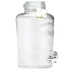 Home Deco Factory Drankdispenser met kraantje - 8,7L - glas