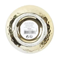 Home Deco Factory Geurkaars - White Musk - goud - D21cm - 25 uren
