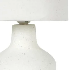 Home deco factory Tafellamp creme wit - organisch - H50 cm