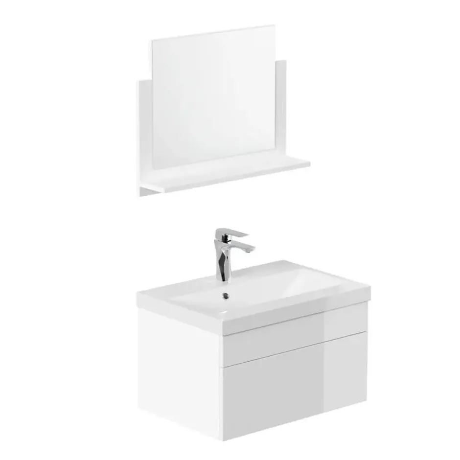 HOME DELUXE Badkamermeubels WANGEROOGE Wit M