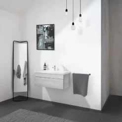 HOME DELUXE Badkamermeubelset WANGEROOGE Grijs S