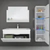 HOME DELUXE Badkamermeubels WANGEROOGE Wit XL