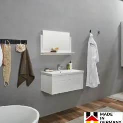 HOME DELUXE Badkamermeubel WANGEROOGE GROOT Wit M
