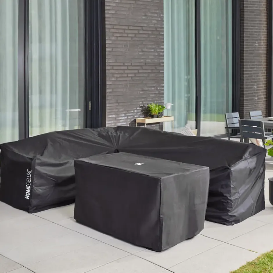 HOME DELUXE BAHIA loungeset met regenhoes - Grijs