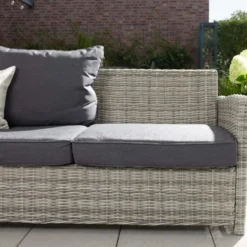 HOME DELUXE BAHIA loungeset met regenhoes - Grijs