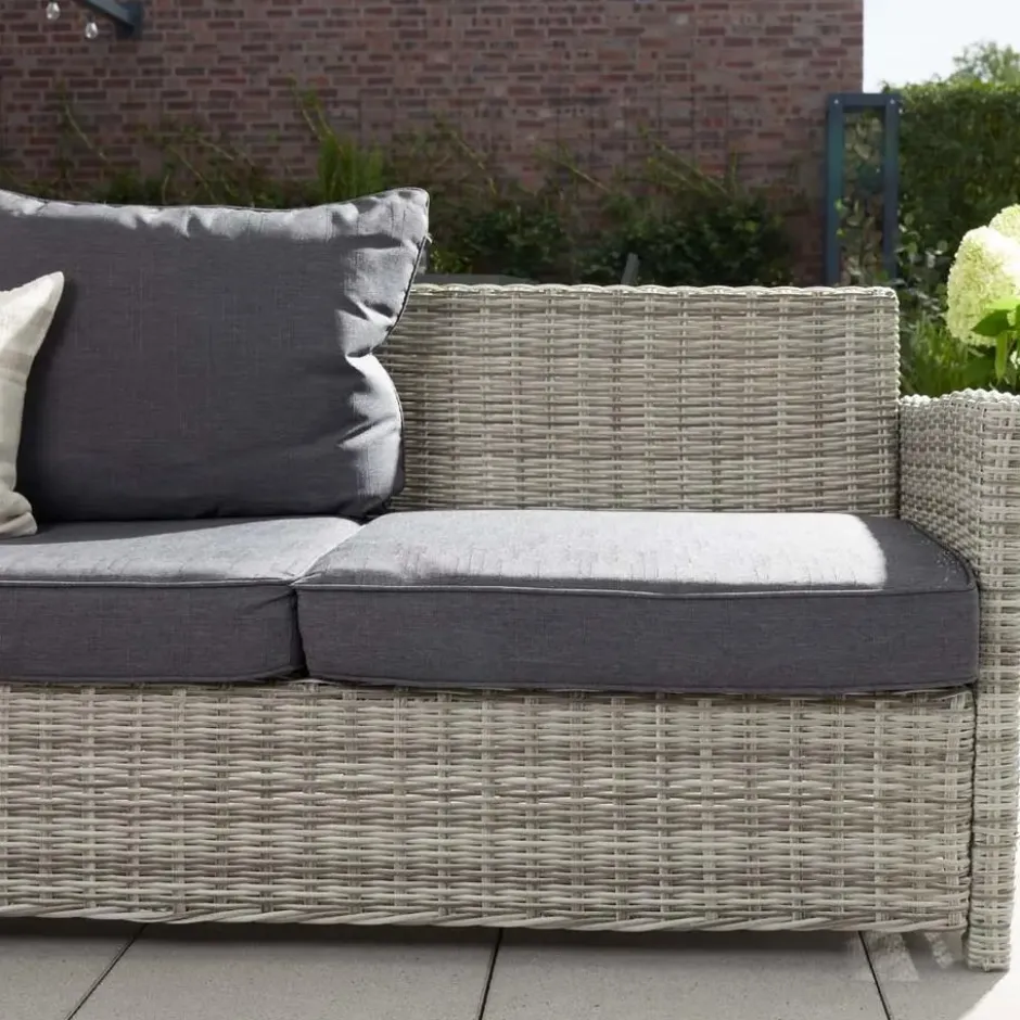 HOME DELUXE BAHIA loungeset met regenhoes - Grijs