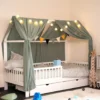 HOME DELUXE Kinderbed STAR LAND Wit met Lades
