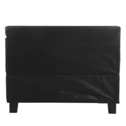 HOME DELUXE LED bed ASTRO zwart 90 x 200 cm