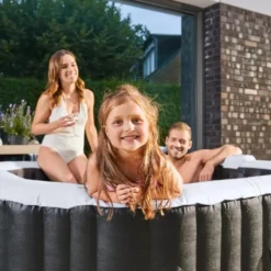 HOME DELUXE Opblaasbare Hottub Drop Zwart
