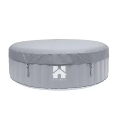 HOME DELUXE Opblaasbare whirlpool SPLASH Grijs