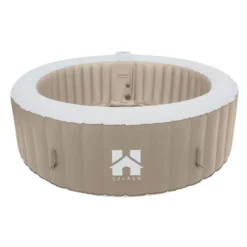 HOME DELUXE Opblaasbare Whirlpool Splash Beige 4 st.