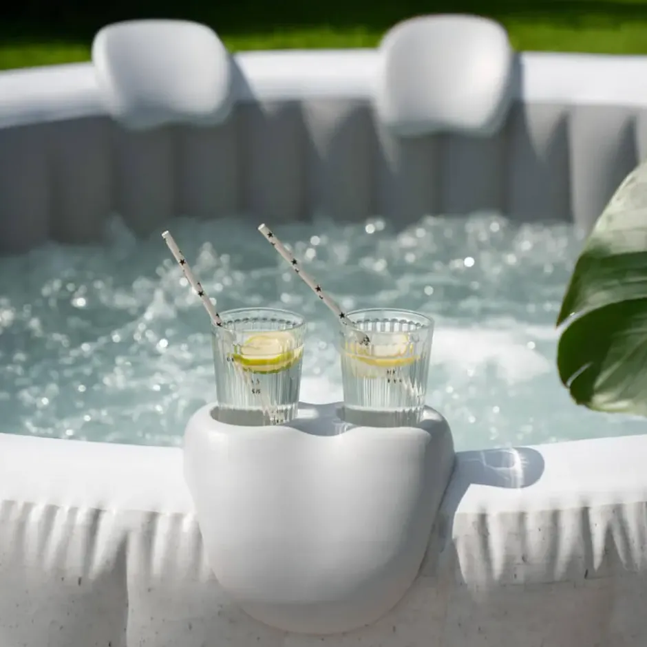 HOME DELUXE Opblaasbare Whirlpool Splash Beige 4 st.
