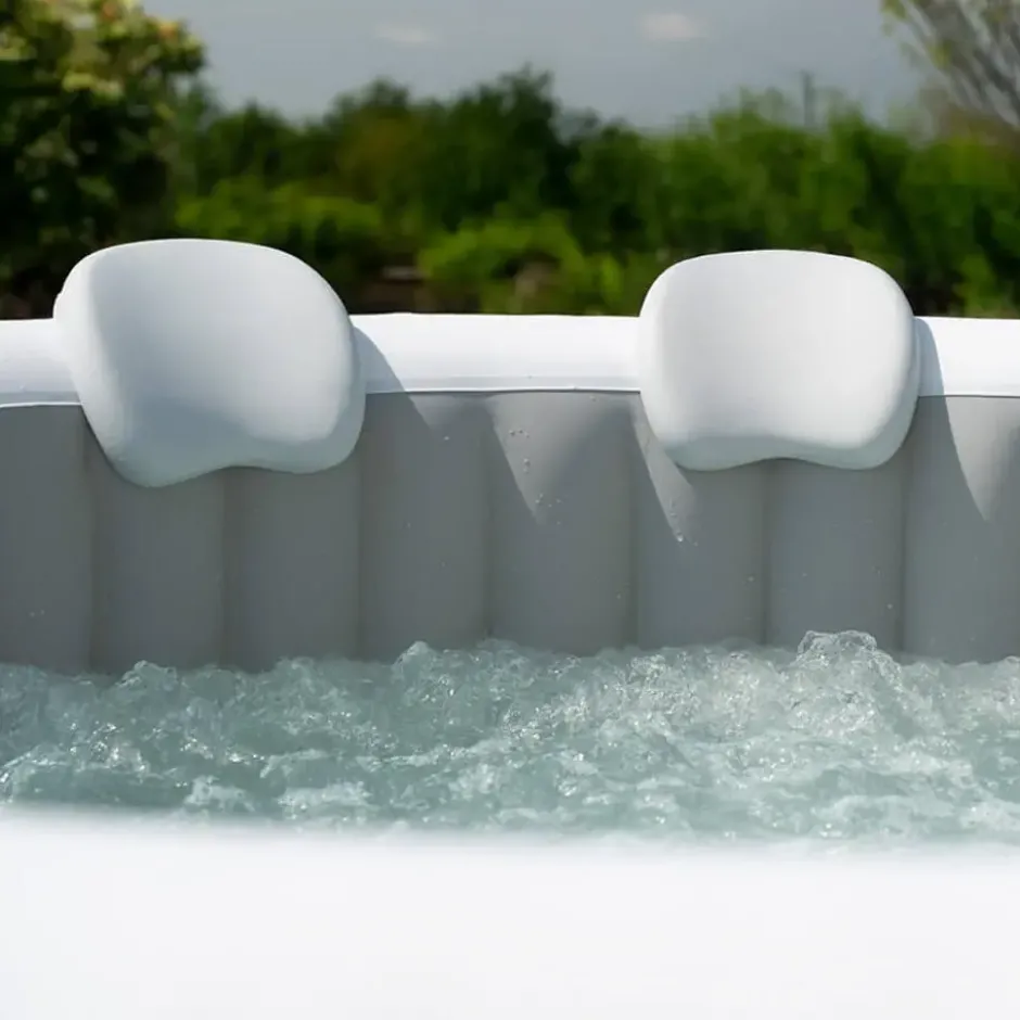 HOME DELUXE Opblaasbare Whirlpool Splash Grijs 4 st.