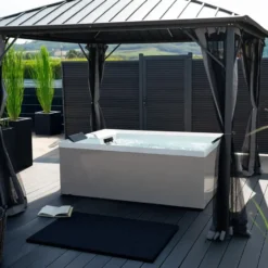 HOME DELUXE Outdoor whirlpool NIMBUS DELUXE PURE – zonder trap en thermodeksel
